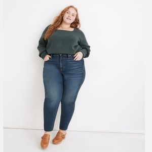 Madewell Curvy High-Rise Skinny Jeans Size 28W